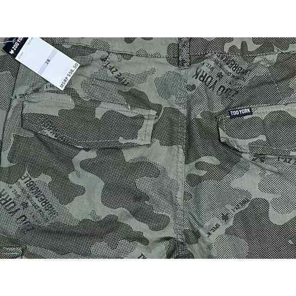 Zoo York NWT Size 28 Tan Pants‎ 28” Waist 28” Inseam Taper Fit Camo - Picture 7 of 8